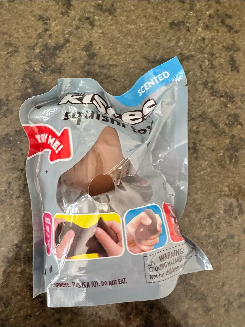 Official Hershey’s Kisses Squishi Toy Scented Sealed Sensory Fidget Gift NWT